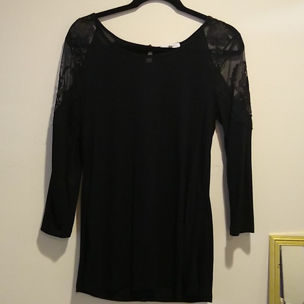 Maurice's Sheer Shoulder Top